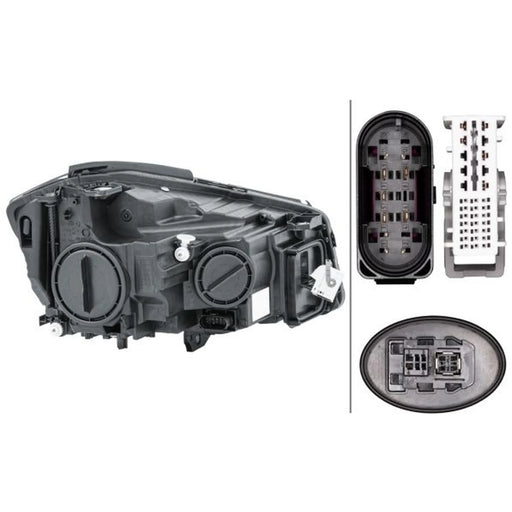 Hella Headlight Headlamp D1S/H7 Left 1EX 010 818-351