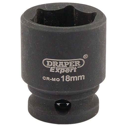 Draper Expert HI-TORQ 6 Point Impact Socket, 3/8" Sq. Dr., 18mm Draper  - Town Parts