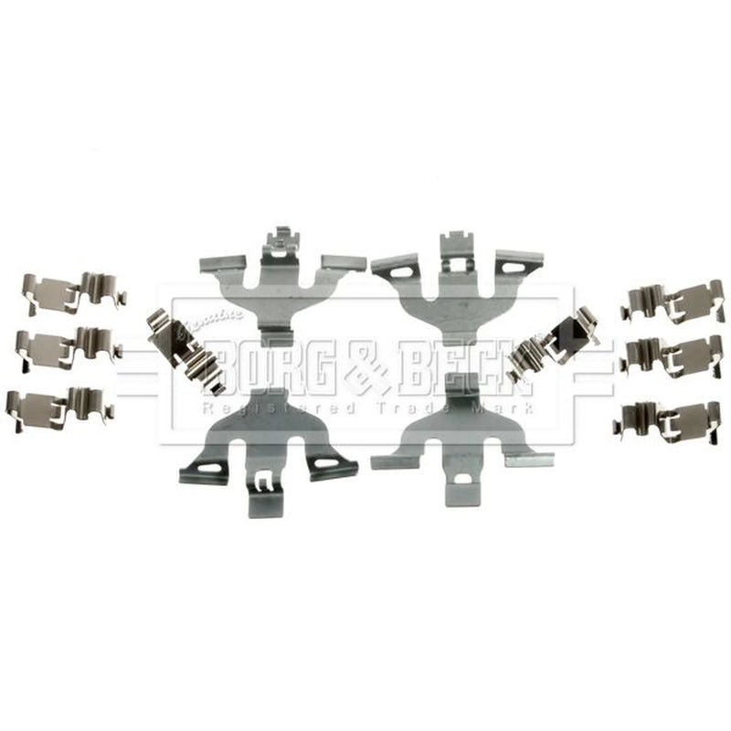 Borg & Beck Brake Pad Accessory Fitting Kit Front BBK1701