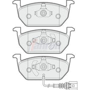 Fahren Front Brake Pad Set fits Audi A3 2013-2020 1.6