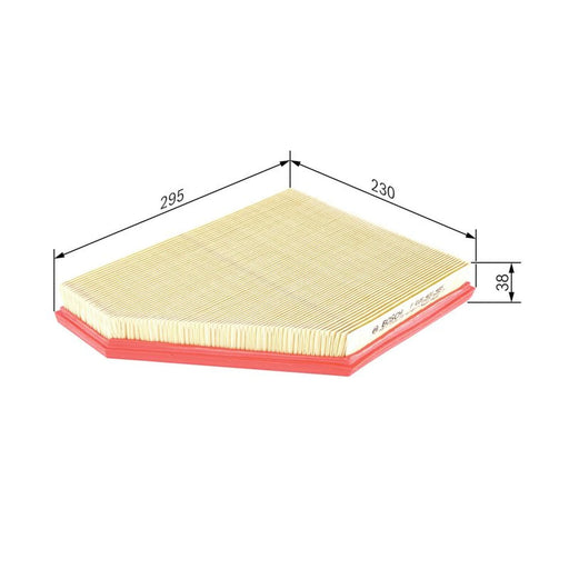 Bosch Engine Air Filter Right F 026 400 485