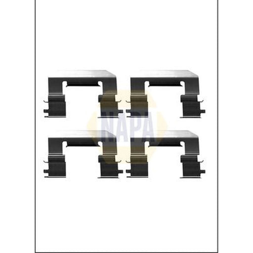 NAPA Brake Pad Accessory Fitting Kit Front NFK1266