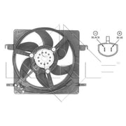 NRF Engine Cooling Fan 47037