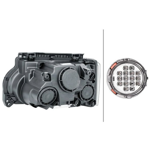 Hella Headlight Headlamp PY21W Right 1LL 238 036-421