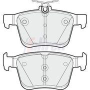 Fahren Rear Brake Pad Set fits Audi A3 2012-2020 1.0 1.2 1.4 1.5 1.6 1.8