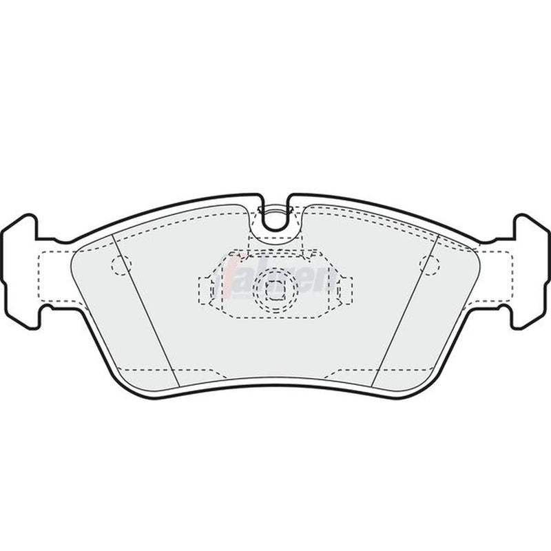 Fahren Front Brake Pad Set fits BMW 3 1997-2007