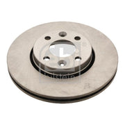 Febi 2 x Front Brake Discs 24165-x2