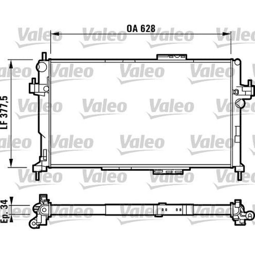 Valeo Engine Radiator 732824