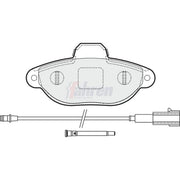 Fahren Front Brake Pad Set FBP3141