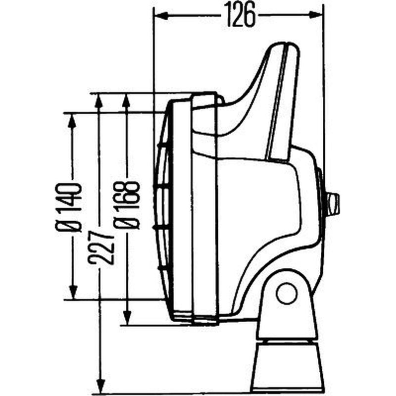 Hella Worklight High 1G4 003 470-131