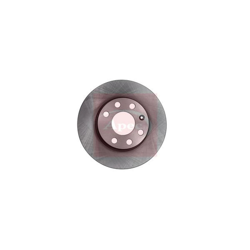 Apec 2 x Solid Front Brake Discs DSK117-x2