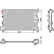 Denso Engine Radiator DRM20117