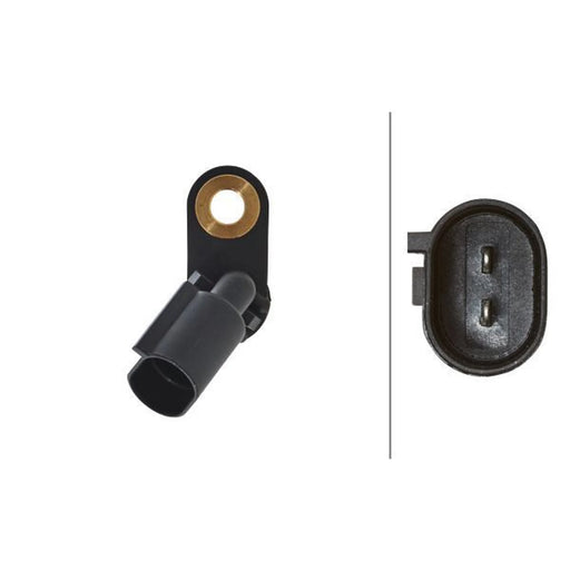 Hella ABS Wheel Speed Sensor Front Right 6PU 009 106-071
