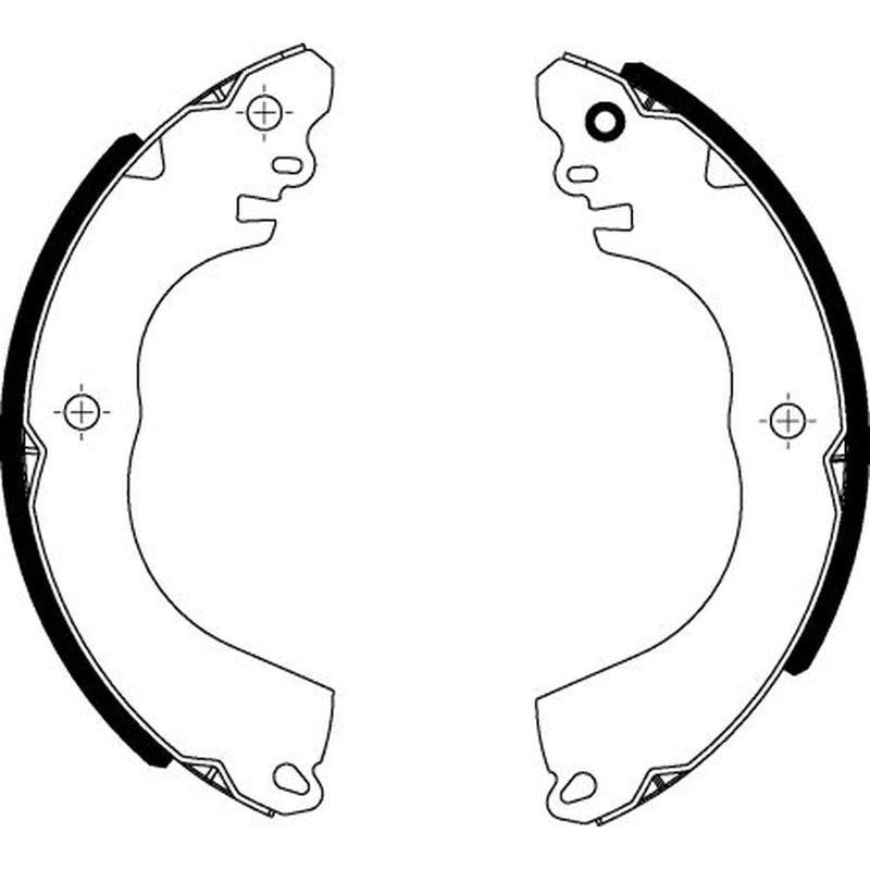 Textar Brake Shoe Set Axle Kit 91082000