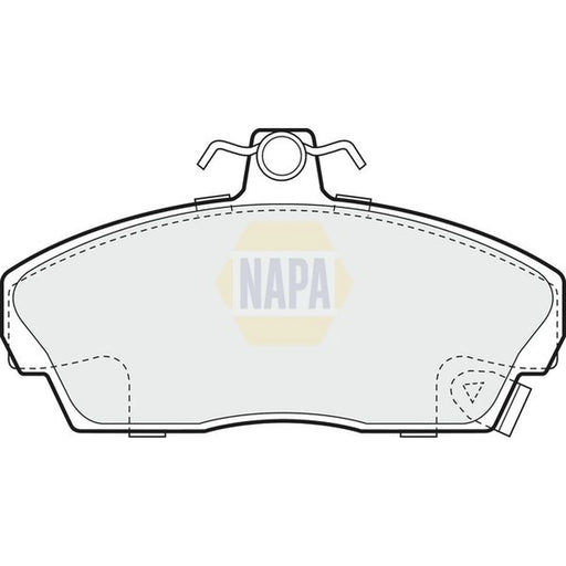 NAPA Front Brake Pad Set NBP1209