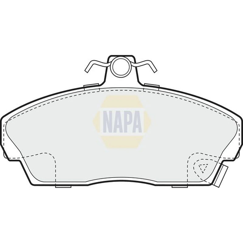 NAPA Front Brake Pad Set NBP1690