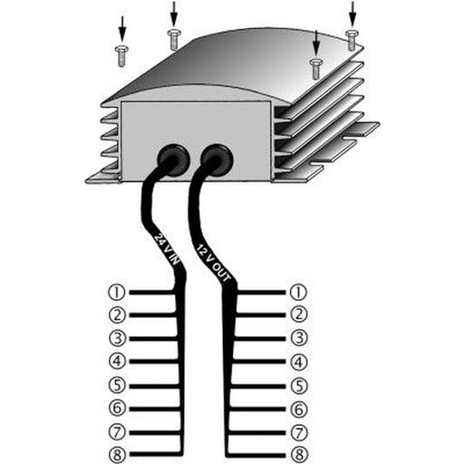 Hella Voltage Transformer Connectors 5DS 008 125-011