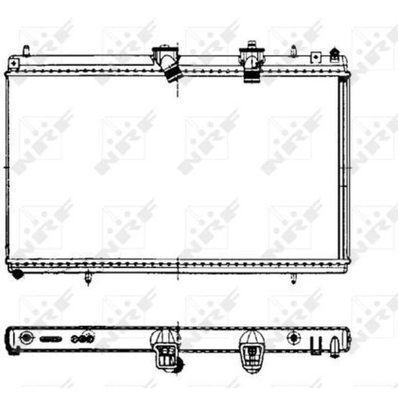 NRF Engine Radiator 50442