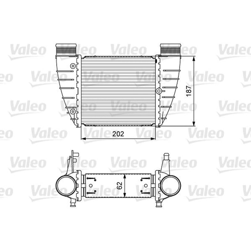 Valeo Intercooler (Charge Air Cooler) 818325