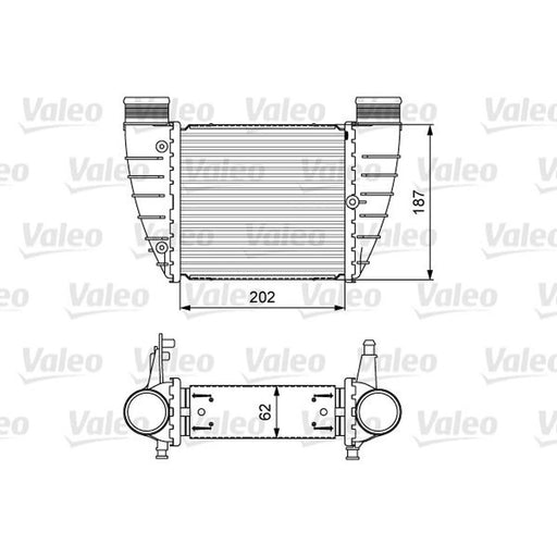 Valeo Intercooler (Charge Air Cooler) 818325