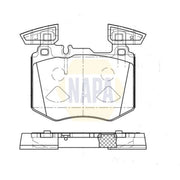 NAPA Front Brake Pad Set NBP1921