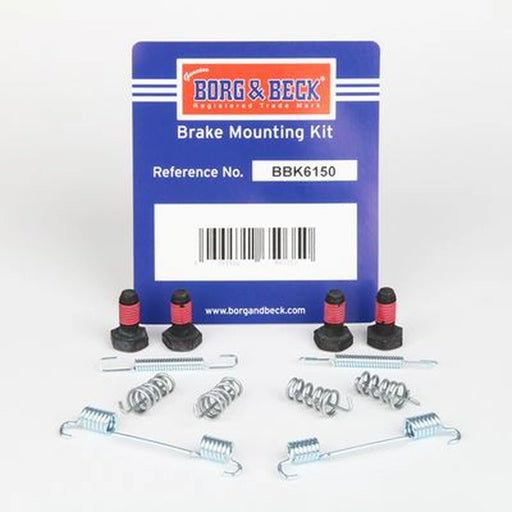 Borg & Beck Parking Brake Shoe Accessory Kit Rear BBK6150