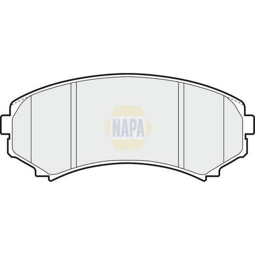 NAPA Front Brake Pad Set NBP1227
