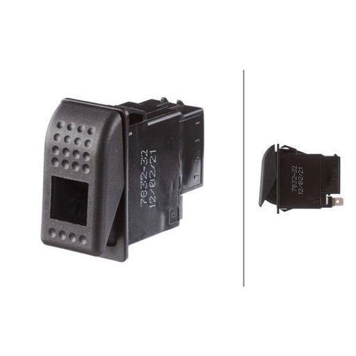 Hella Hazard Warning Light Switch 8 Connectors 6HH 007 832-321