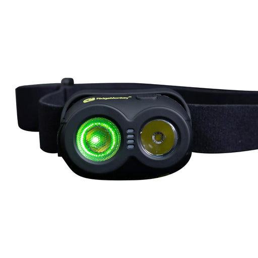 RidgeMonkey Head Torch Light Lamp VRH150X USB Rechargeable LED Fishing Angler - RidgeMonkey - Van Life Living