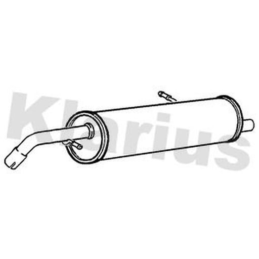 Klarius Box With Tail Pipe Rear CN564L