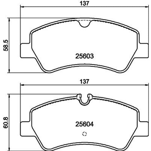 Mintex Lcv Van Kits internally vented MVK0073