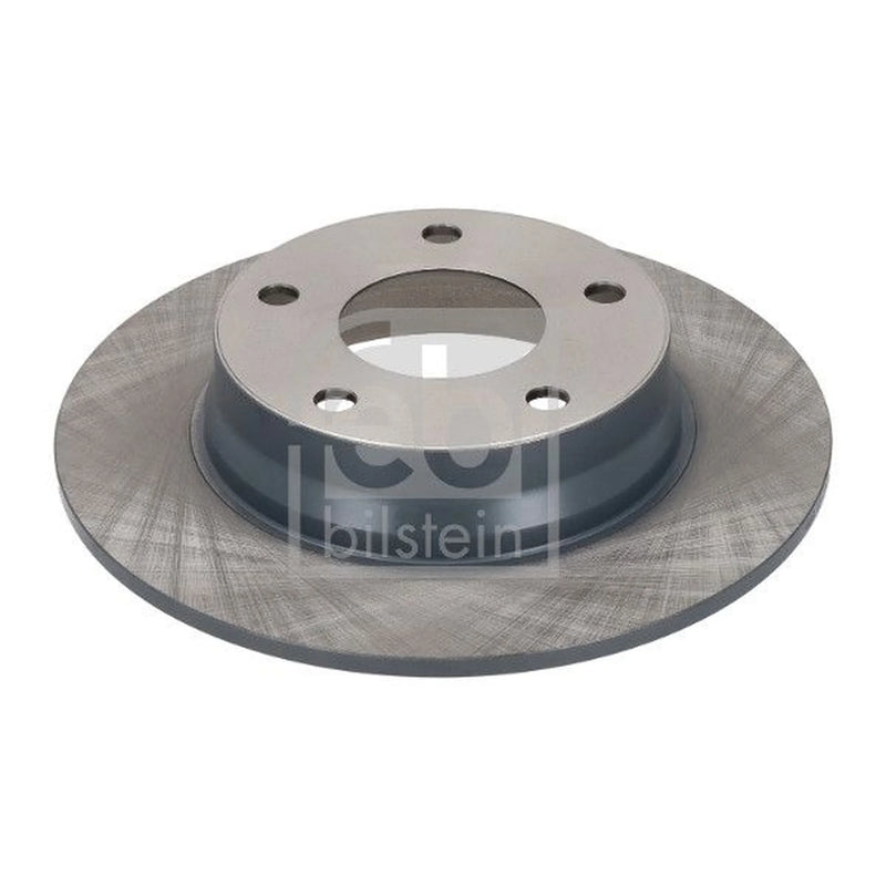 Febi 2 x Solid Rear Brake Discs 1001792