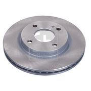 Febi 2 x Internally Vented Front Brake Discs 38600-x2