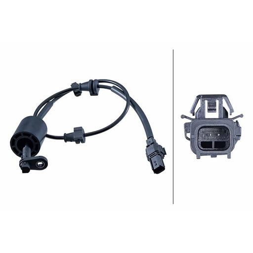 Hella ABS Wheel Speed Sensor Rear Left 6PU 358 252-431