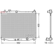 Denso Engine Radiator fits Honda Jazz IV 2015 on 1.3