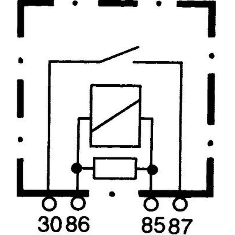 Hella Main Power Relay 4RA 933 766-111