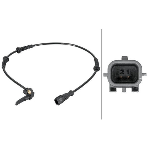 Hella ABS Wheel Speed Sensor Front 6PU 012 806-941