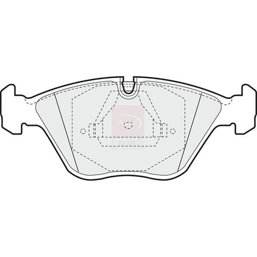 Apec Front Brake Pad Set PD3422