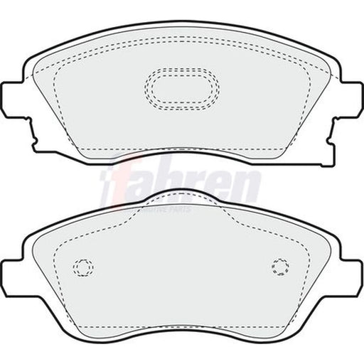 Fahren Front Brake Pad Set FBP3052