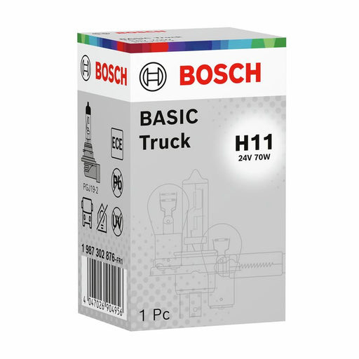 Bosch Car Light Bulb H11 PGJ19-2 24V 70W 1 987 302 876