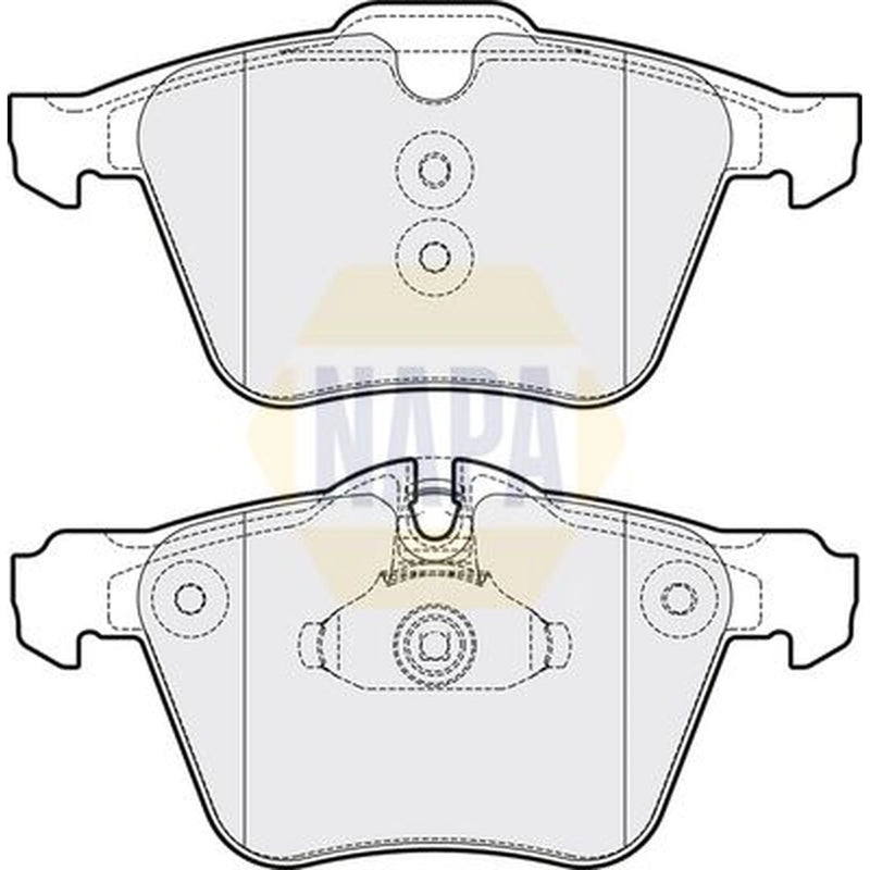 NAPA Front Brake Pad Set NBP1702