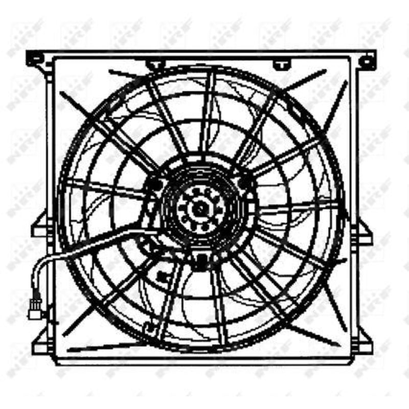 NRF Engine Cooling Fan 47024