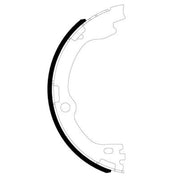 Textar Parking Brake Shoe Set 91084500