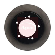 Apec 2 x Solid Front Brake Discs DSK943-x2