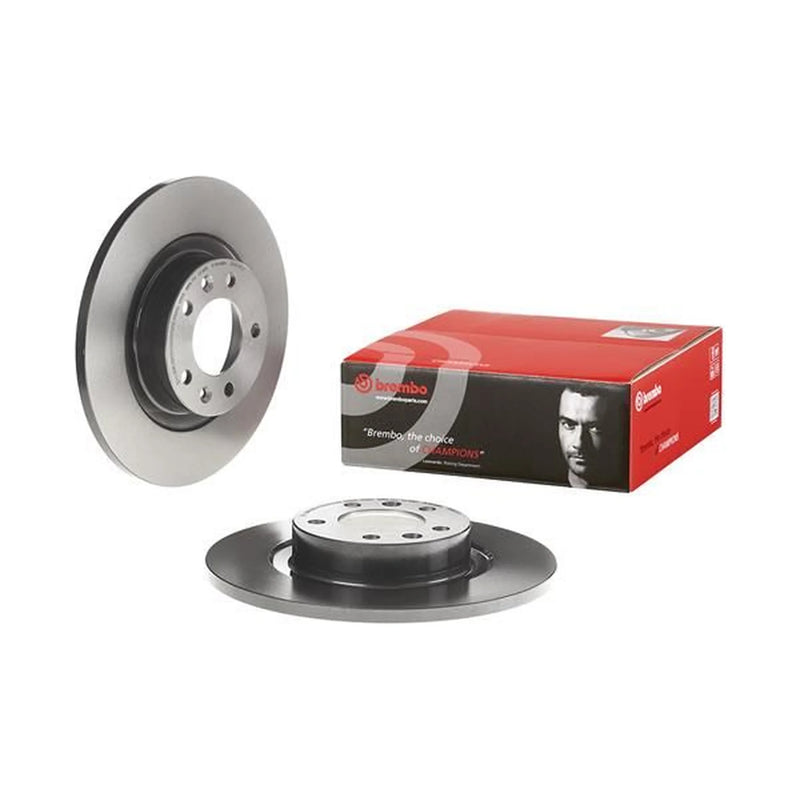 Brembo 2 x Solid Rear Brake Discs 08.A615.11-x2
