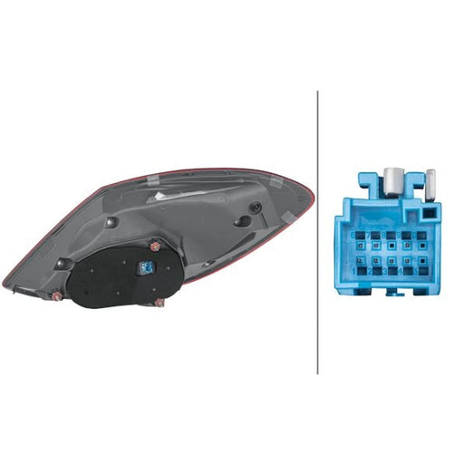 Hella Tail Light / Lamp LED Left 2SK 354 874-091