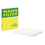 MANN-FILTER Cabin Air Filter (Pollen Filter) behind CU 2243