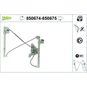 Valeo Electric Window Regulator Lifter Left Front 850674