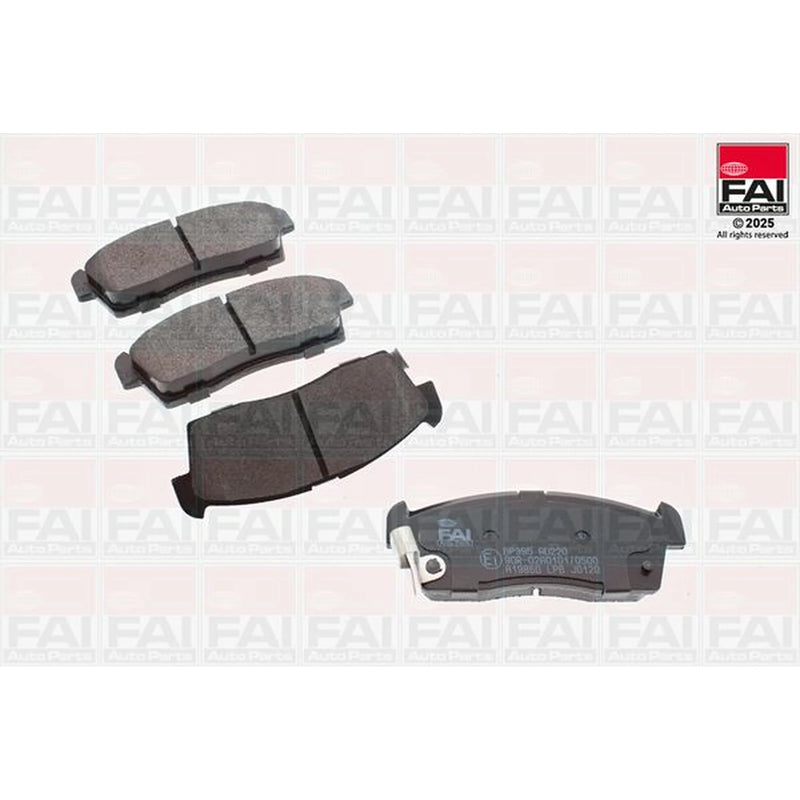 FAI Front Brake Pad Set BP395