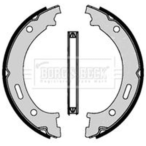 Borg & Beck Parking Brake Shoe Set BBS6428